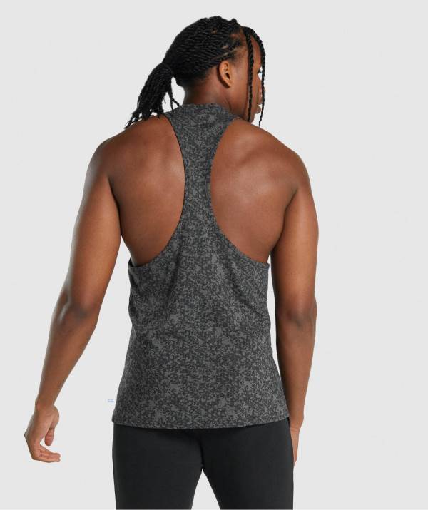 Panske Tielko Gymshark Critical 2.0 Stringer Siva | NI5432706